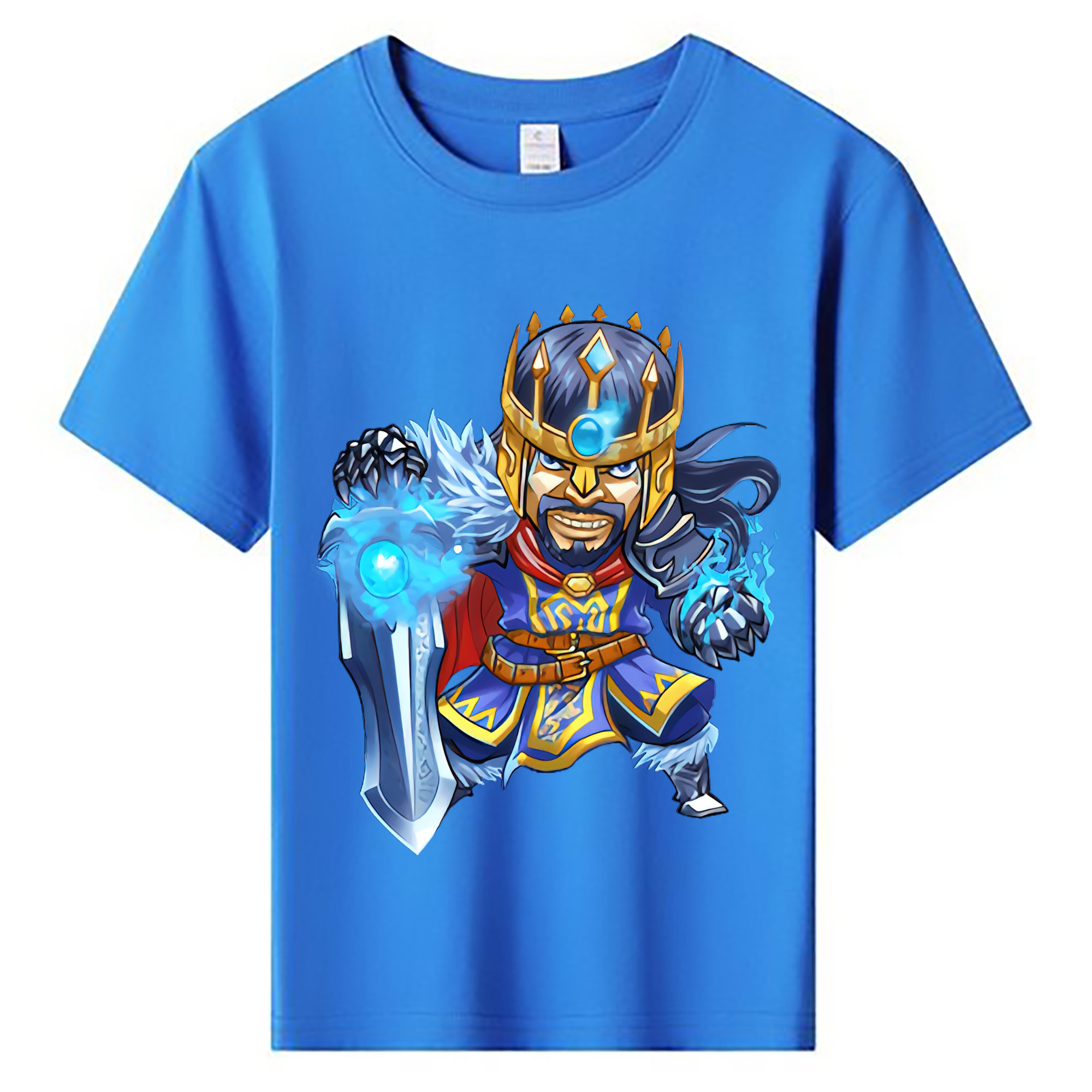 （画像用） リーグ・オブ・レジェンド League of Legends LOL 綿100％キッズTシャツ（フロントプリント）